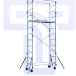 Aluminium Scaffolding at 4.7m Height for Construction Use
