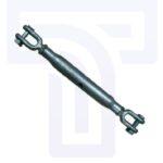 Hot Drip Galv. Rigging Screw With Jaw & Jaw