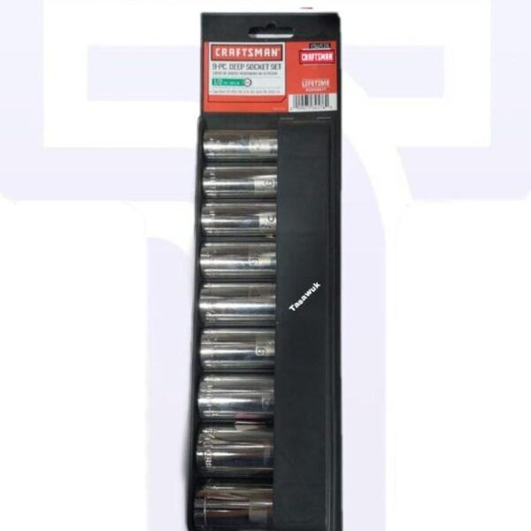 Deep Socket Set 3/4" Dr.