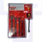Open End Ratcheting Wrench Set