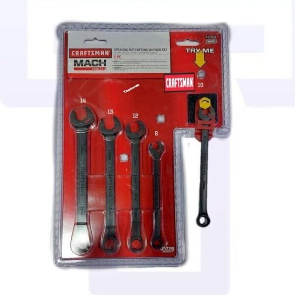 Open End Ratcheting Wrench Set