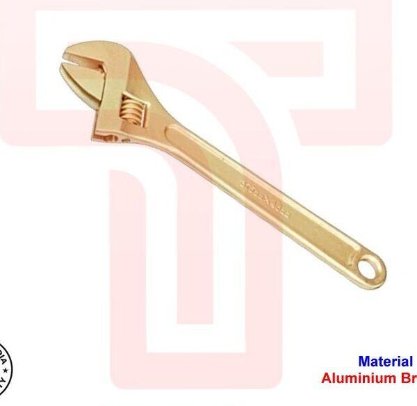 Non-Sparking Adjustable Wrench