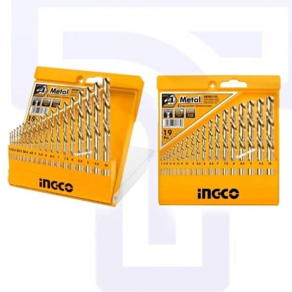 HSS Twist Drill Bit Set 19ps