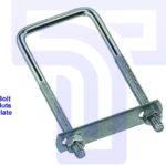 Square U-Bolt Galvanized