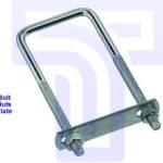 Square U-Bolt Galvanized