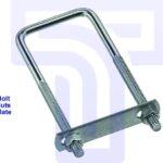 Square U-Bolt Galvanized