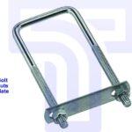 Square U-Bolt Galvanized