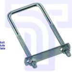Square U-Bolt Galvanized