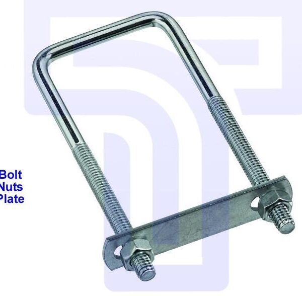Square U-Bolt Galvanized