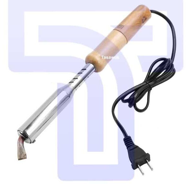 Electric Solder Iron - Wooden Handle