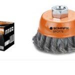 Knot wire cup brush