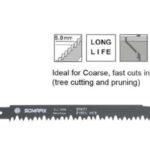 5 PGS Sabre saw blade set