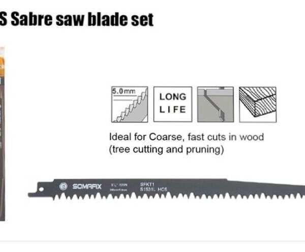 Sabre Saw Blade Set - Wood