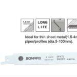 5 PCS Sabre saw blade set