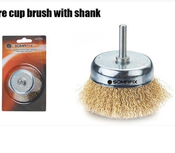 Wire Cup Brush with Shank