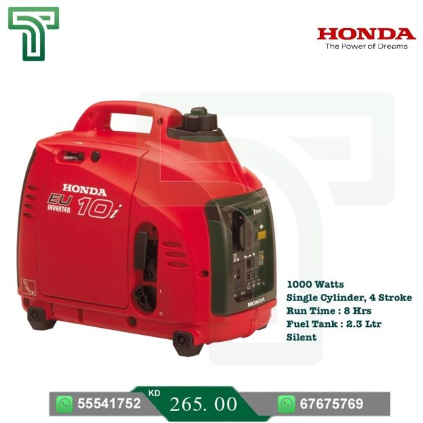 Honda 1000W Silent Gasoline Generator