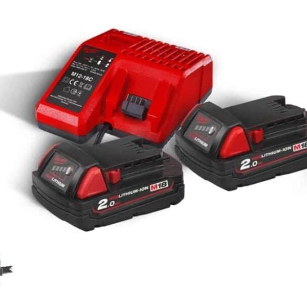 2x 2.0ah Battery Charger