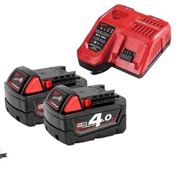 2x 4.0ah Battery Charger