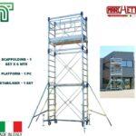 6m Premium Scaffold with Platform and Stabilizer