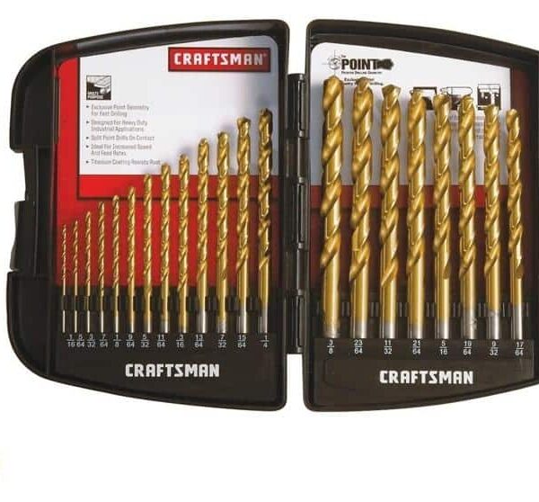 Titanium HSS Drill Bit Set