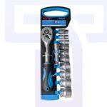 Ratchet Handle with socket set