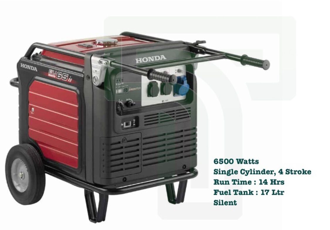 Honda 6500w silent gasoline generator