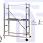 1.6m Aluminum Scaffolding Made in France