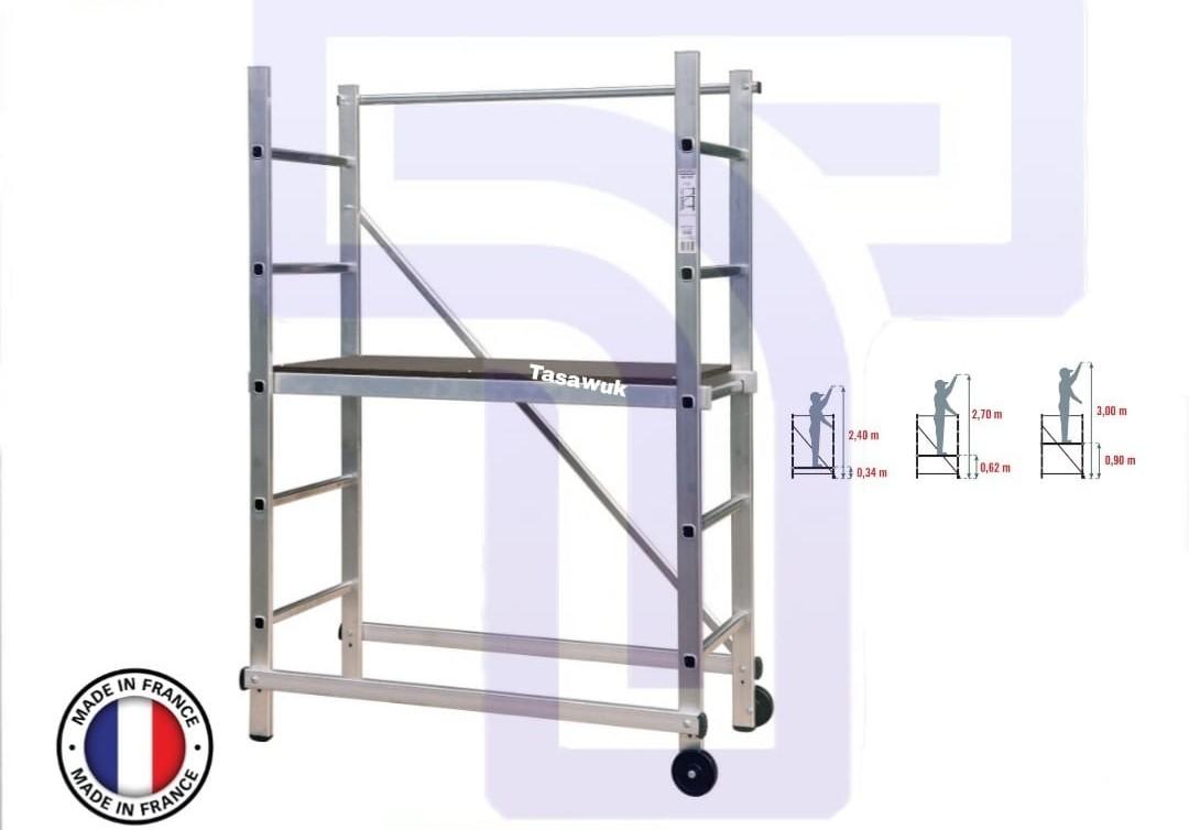 1.6m Aluminum Scaffolding Made in France