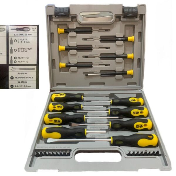 Screwdriver & Bit Set
