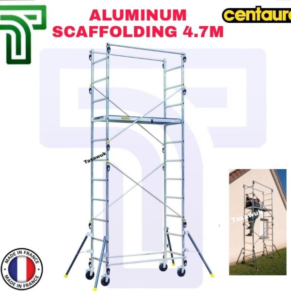 4.7m Aluminum Scaffolding for Elevated Access