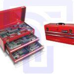 Tool Set with Metal Toolbox