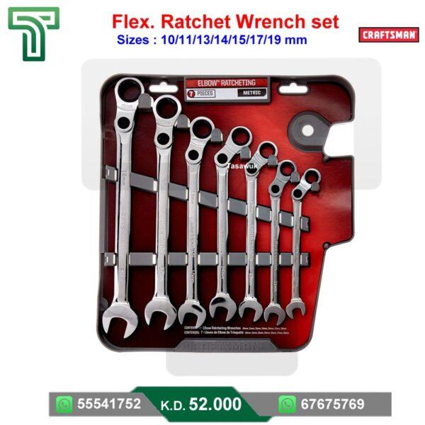 Flexible Ratchet Wrench Set