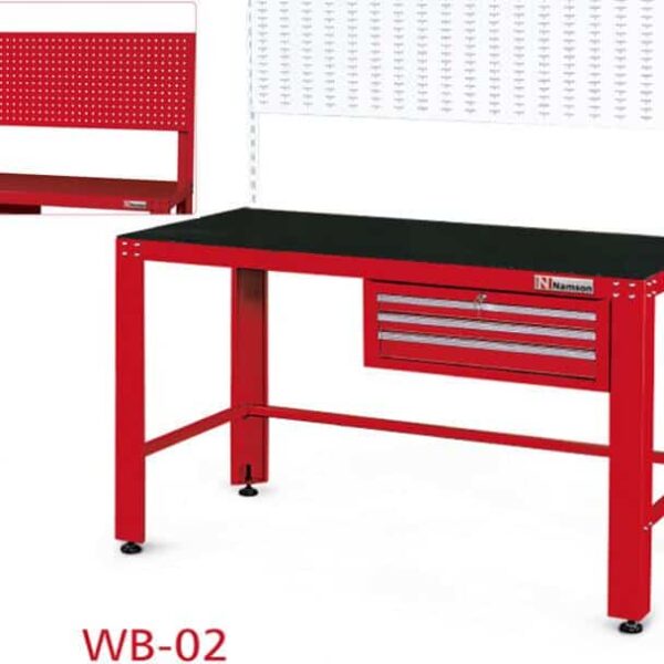 Work Bench with Drawer & Back Panel