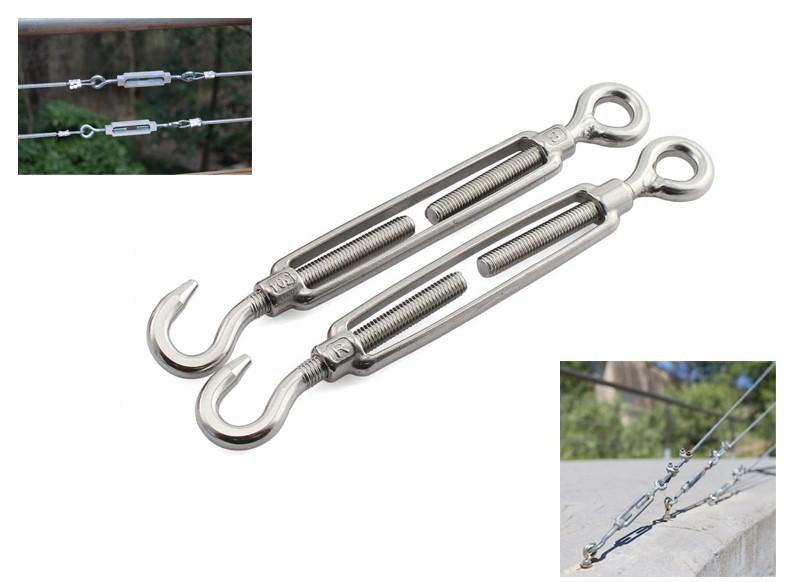 turn16 Galvanized Turn Buckle Hook - Image 1