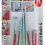 Duo Power Wall Plugs with Screws