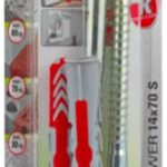 Duo Power Wall Plugs with Screws