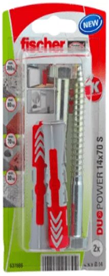 Picture14 Duo Power Wall Plugs with Screws - Image 1