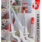 Duo Power Wall Plugs with Round Hook