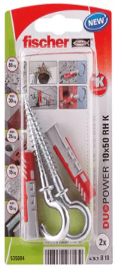 Picture20 Duo Power Wall Plugs with Round Hook - Image 1