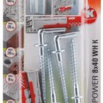 Duo Power Wall Plugs with L Hook