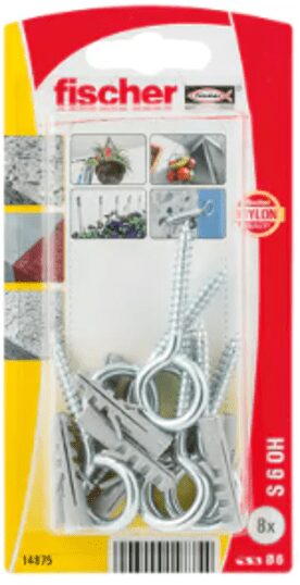 Picture58 Nylon Plugs with Eye Hook - Image 1