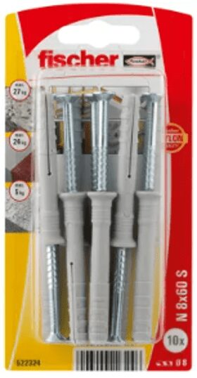 Picture64 Nylon Plugs with Screws - Image 1