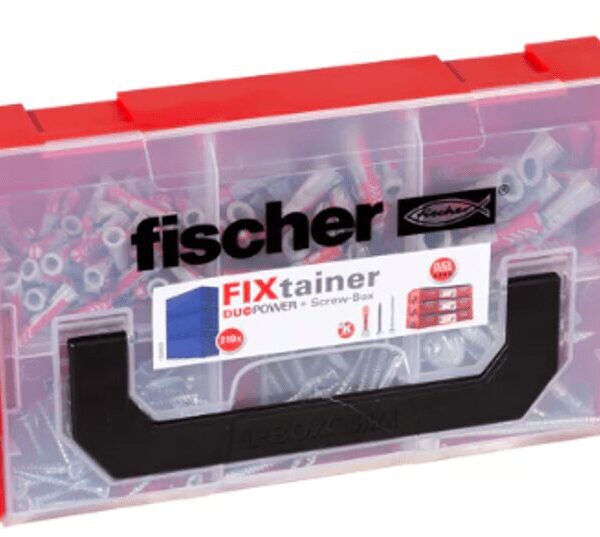 Duopower Fixtainer with Screws Assorted