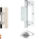 Effortless Door Control: Single Action Spring Hinges (6")