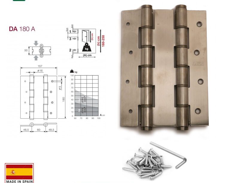 spring hinges, spring loaded hinges, spring loaded hinges heavy duty, self closing spring