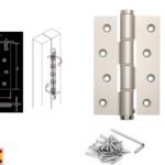 Effortless Door Control: Self Closing Spring Hinges (5")