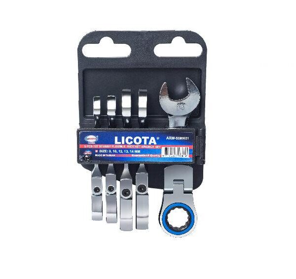 Mini Flexible Ratchet Wrench Set