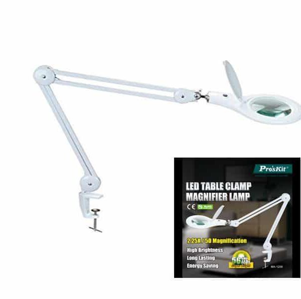 LED Table Clamp Magnifier