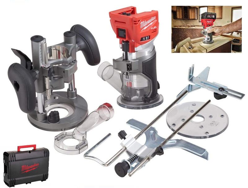 milwaukee m18ftr8 M18 Trim Router Kit - Image 1