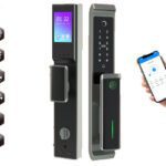 Smart door lock, fingerprint scanner door lock, keypad door lock, Wi-Fi door lock, aluminium door lock